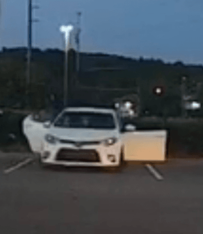 Shooting suspect getaway car